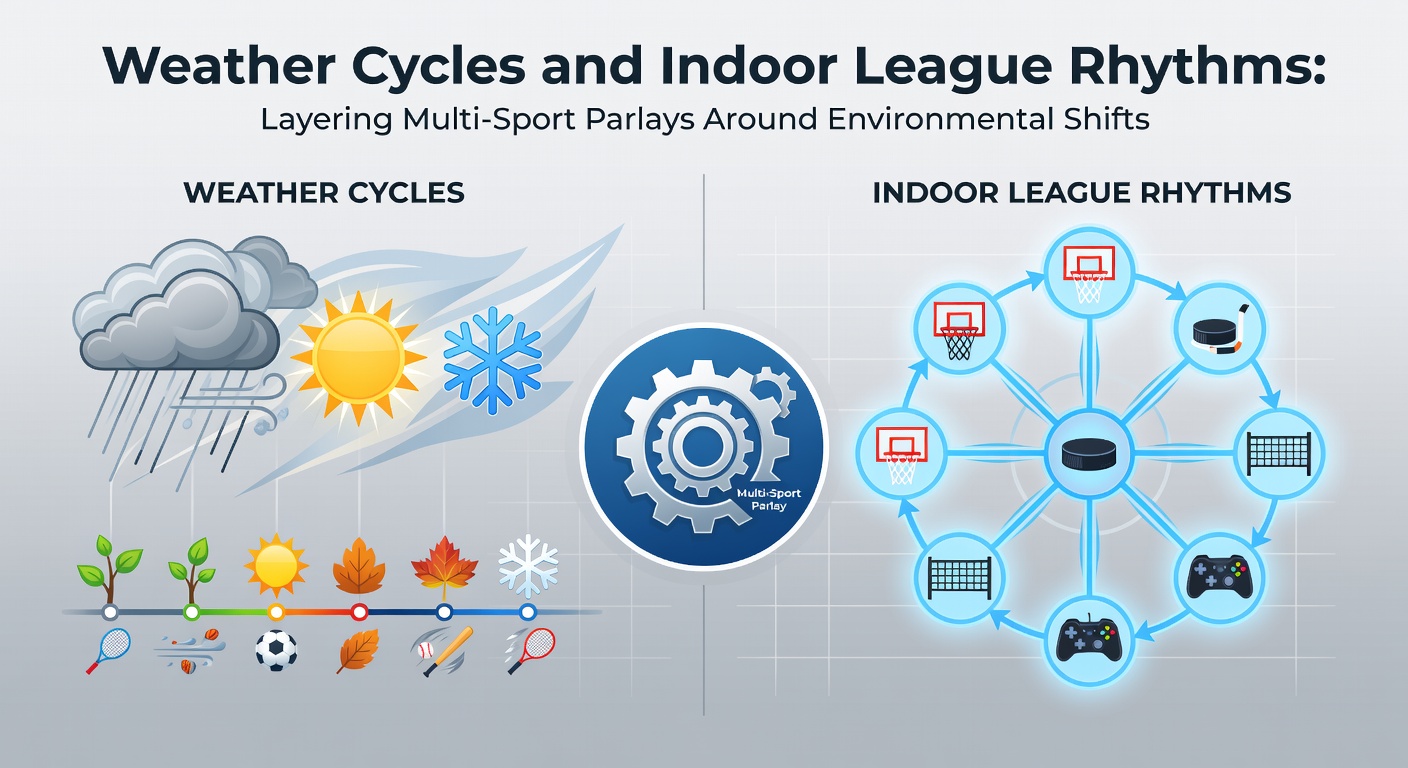 Weather patterns and sports betting accumulator strategies visualization